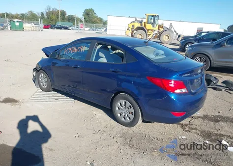 2017 Hyundai Accent Se из США, поврежденный, VIN KMHCT4AE4HU199740